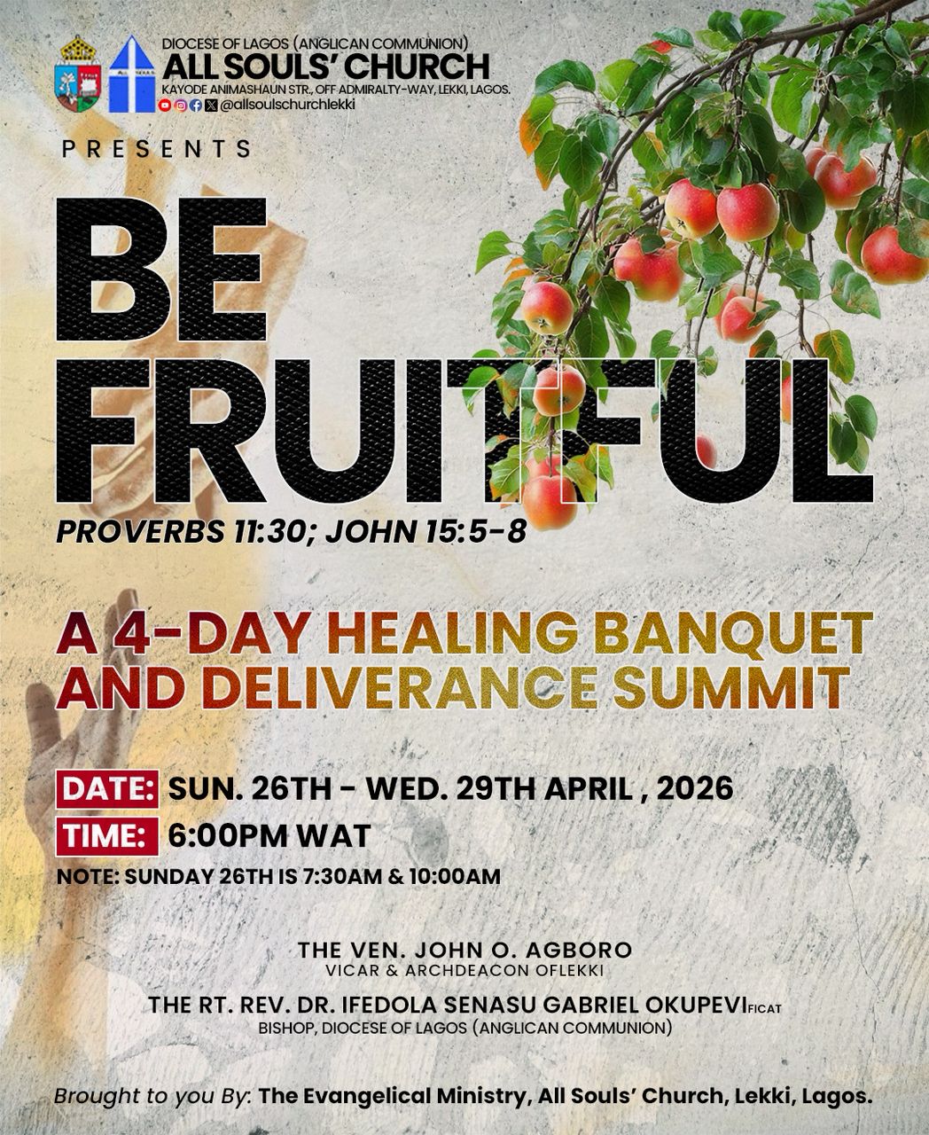 Sunday Service Advert